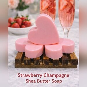 LAST SET! Strawberry Champagne 3 Bars 5.4oz Total